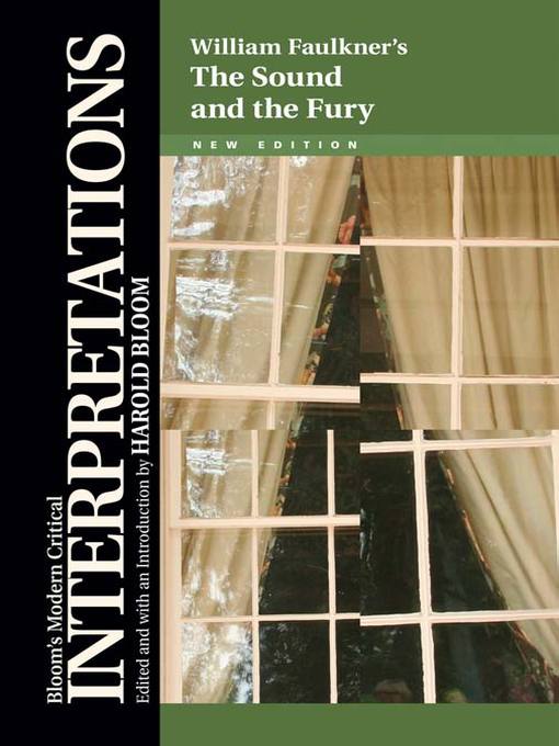 Title details for The Sound and the Fury - William Faulkner by Harold Bloom - Available